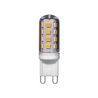 LED lampje G9 - 3 stappen dimbaar in warmte - 2.3w/20w 250l 2700k-2500k-2200k 240v d15.5xh51mm