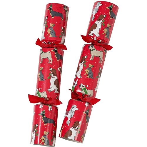 Botanical Pet Christmas Crackers, 6 stuks