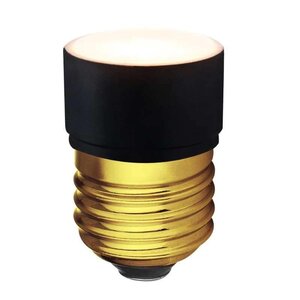 LED Lamp PUCC - E27 3 stappen dimbaar zwart