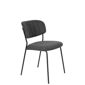 Stoel Jolien Black/Dark grey Stoel Jolien Black/Dark grey