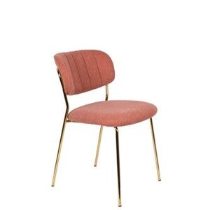 Stoel Jolien Gold/Pink Stoel Jolien Gold/Pink