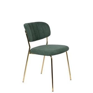 Stoel Jolien Gold/Dark green