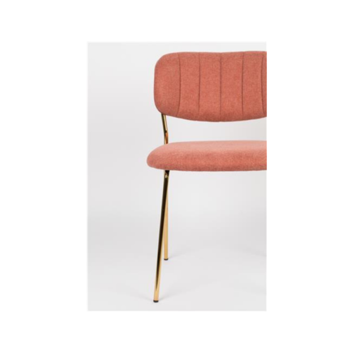 Stoel Jolien Gold/Pink