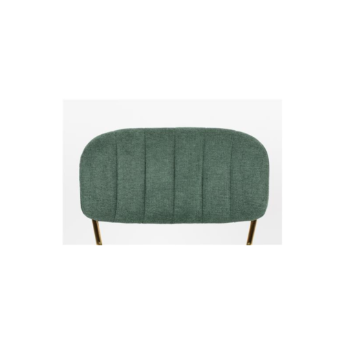 Stoel Jolien Gold/Dark green