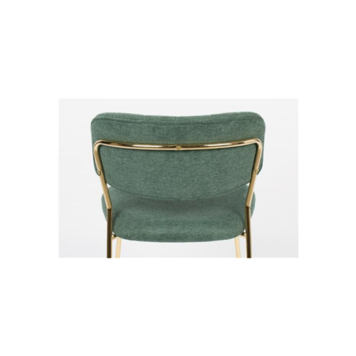 Stoel Jolien Gold/Dark green