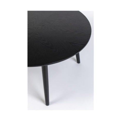 Eettafel rond Black oak Ø 100 cm