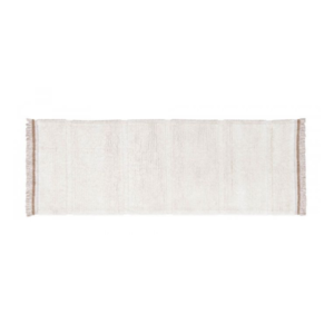 Lorena Canals Vloerkleed Steppe 80 x 230 cm - Woolable White Runner