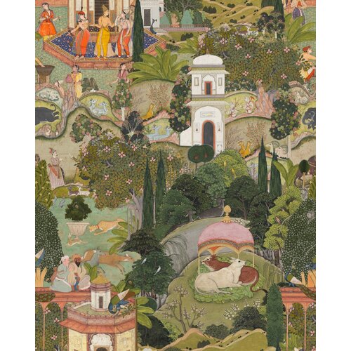 Mind the Gap Behangpapier Gardens of Jaipur - 156 x 300 cm