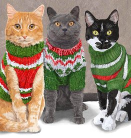 Servetten 33x33 cm - Sweater Cats
