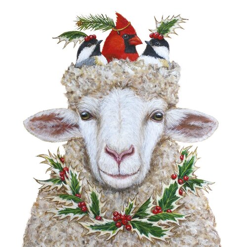 Servetten 33x33 cm - Off to the Party Servetten 33x33 cm - Off to the Party