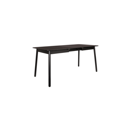 Zuiver Eettafel Glimps 120/162 x 80 cm - Zwart