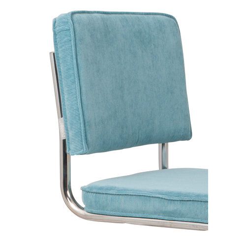 Zuiver Ridge Kink Stoel - Blue Rib Zuiver Ridge Kink Stoel - Blue Rib