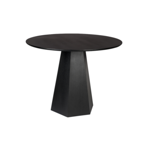 Zuiver Tafel Pilar 100 x 100 cm - Zwart