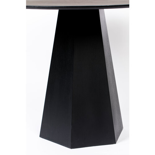 Zuiver Tafel Pilar 100 x 100 cm - Zwart