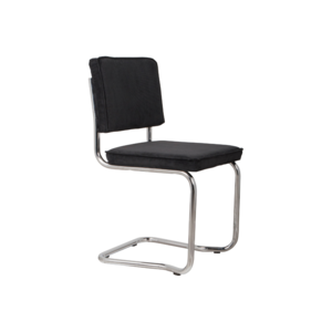 Zuiver Ridge Kink Stoel - Black Rib Zuiver Ridge Kink Stoel - Black Rib