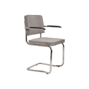 Zuiver Ridge Kink Armstoel - Cool Grey Rib