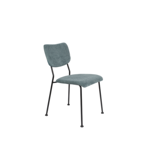 Zuiver Benson Stoel - Grey Blue Zuiver Benson Stoel - Grey Blue