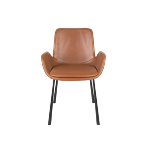 Zuiver Brit Stoel - Brown Leather