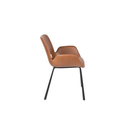 Zuiver Brit Stoel - Brown Leather