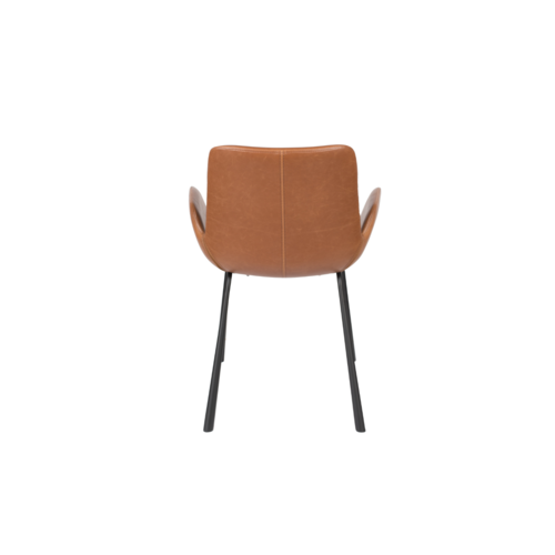 Zuiver Brit Stoel - Brown Leather