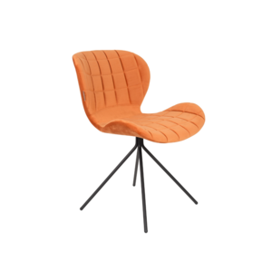 Zuiver OMG Stoel - Velvet Orange Zuiver OMG Stoel - Velvet Orange