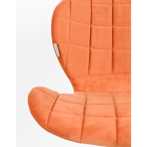 Zuiver OMG Stoel - Velvet Orange