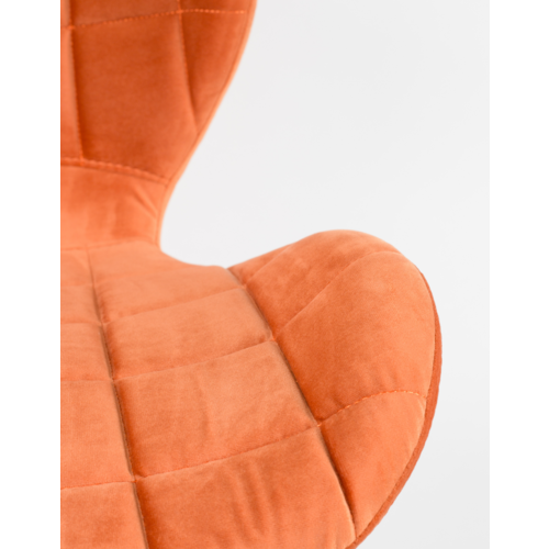 Zuiver OMG Stoel - Velvet Orange