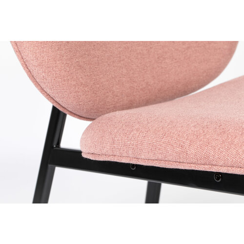 Zuiver Loungestoel Spike - Roze