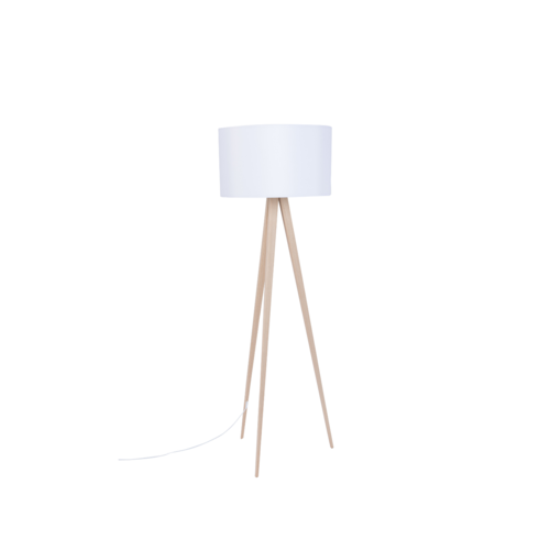 Zuiver Staanlamp Tripod - Natural/White