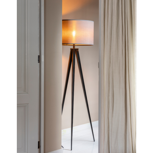 Zuiver Staanlamp Tripod - Black/Grey