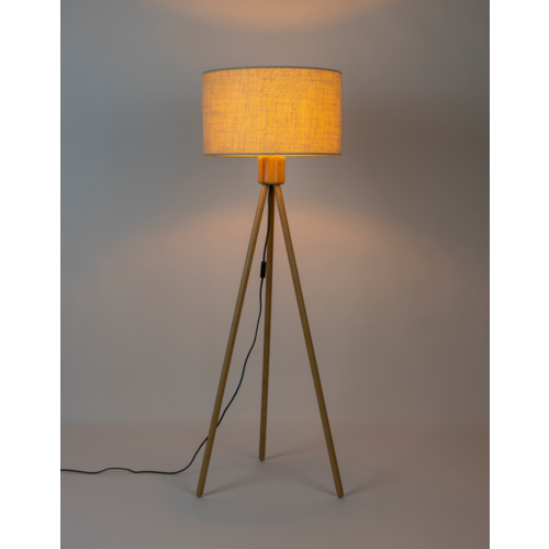 Zuiver Staanlamp Fan - Bamboo