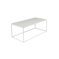 Salontafel - Glazed White