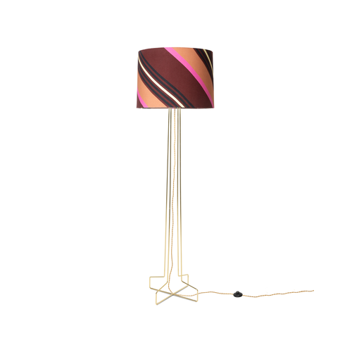 HKliving Staanlamp Doris - Striped