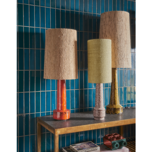 HKliving Lampvoet Keramiek - Mustard