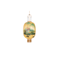 Hanglamp - Yellow Bamboo Lantern