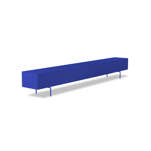 HKliving Tv Meubel 250 cm - Cobalt