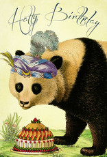 Madame Treacle Kaart vintage 'Hello Panda'