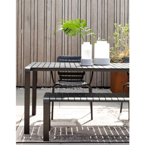 Zuiver Tuinbank Vondel - Black 175 x 45 cm