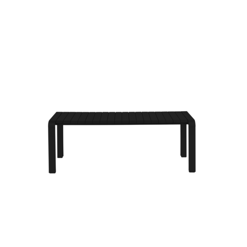 Zuiver Tuinbank Vondel - Black 129.5 x 45 cm