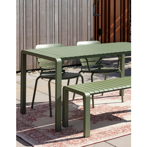 Zuiver Tuinstoel Vondel - Green met Armleuning