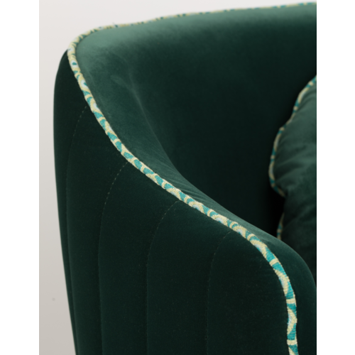 Bold Monkey Sassy Granny Fauteuil - Dark Green