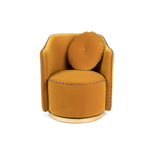 Bold Monkey Sassy Granny Fauteuil - Ochre