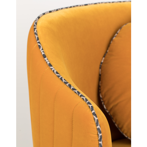 Bold Monkey Sassy Granny Fauteuil - Ochre