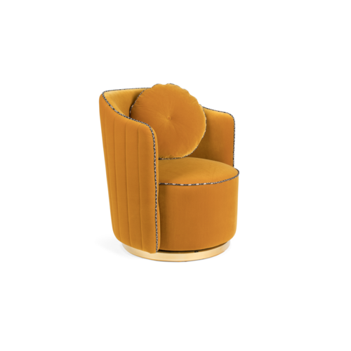 Bold Monkey Sassy Granny Fauteuil - Ochre