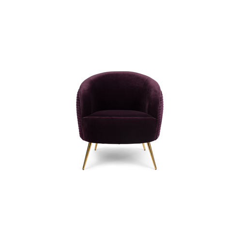 Bold Monkey So Curvy Loungestoel - Purple Bold Monkey So Curvy Loungestoel - Purple