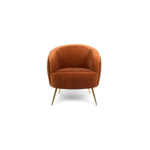 Bold Monkey So Curvy Loungestoel - Orange