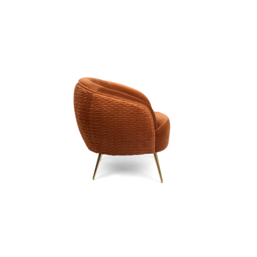 Bold Monkey So Curvy Loungestoel - Orange