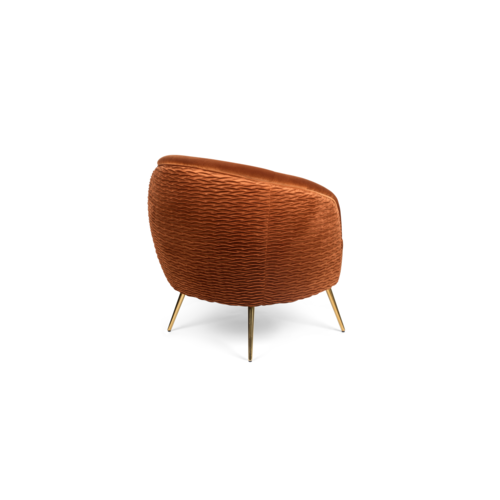 Bold Monkey So Curvy Loungestoel - Orange