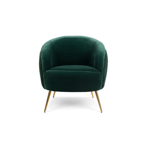 Bold Monkey So Curvy Loungestoel - Dark Green