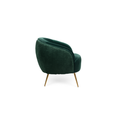 Bold Monkey So Curvy Loungestoel - Dark Green